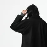 Winter abaya with curly fur