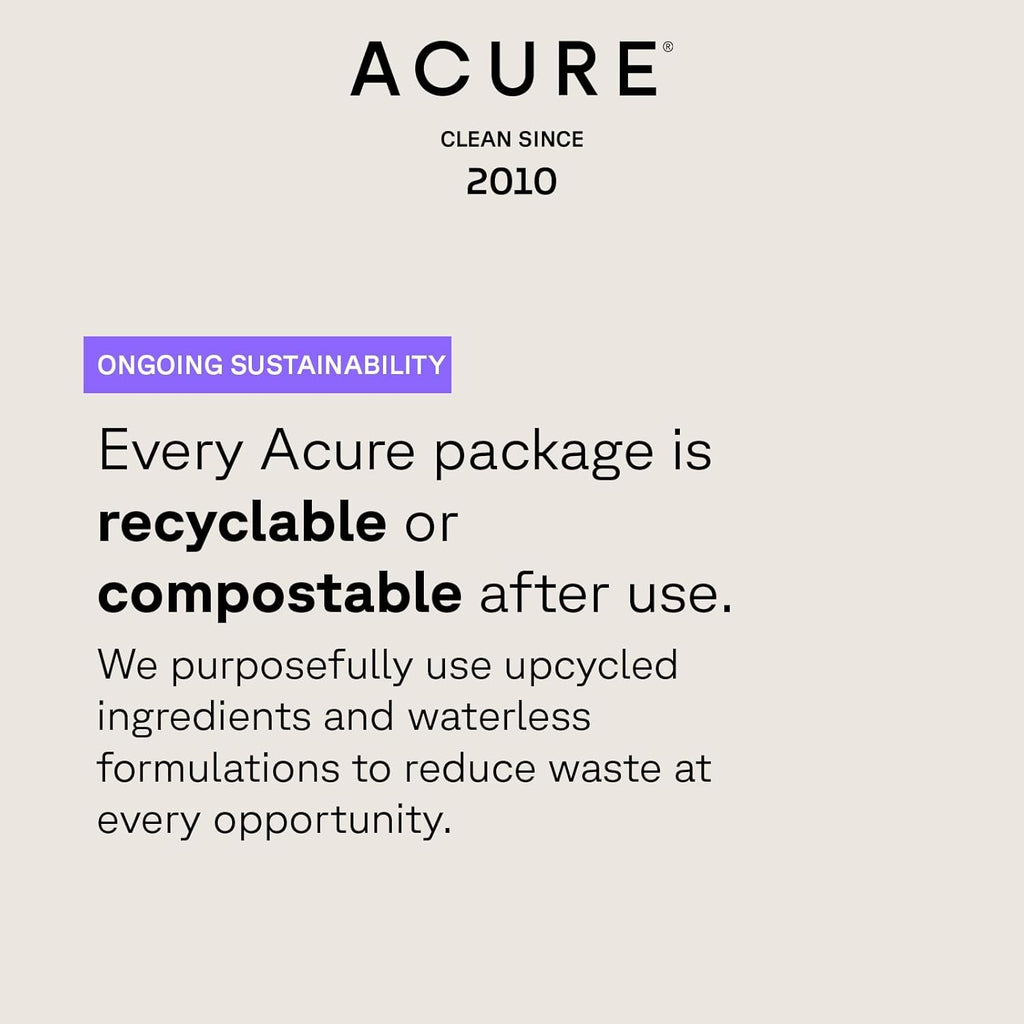 Acure Brightening Facial Gel Cleanser - 118ml