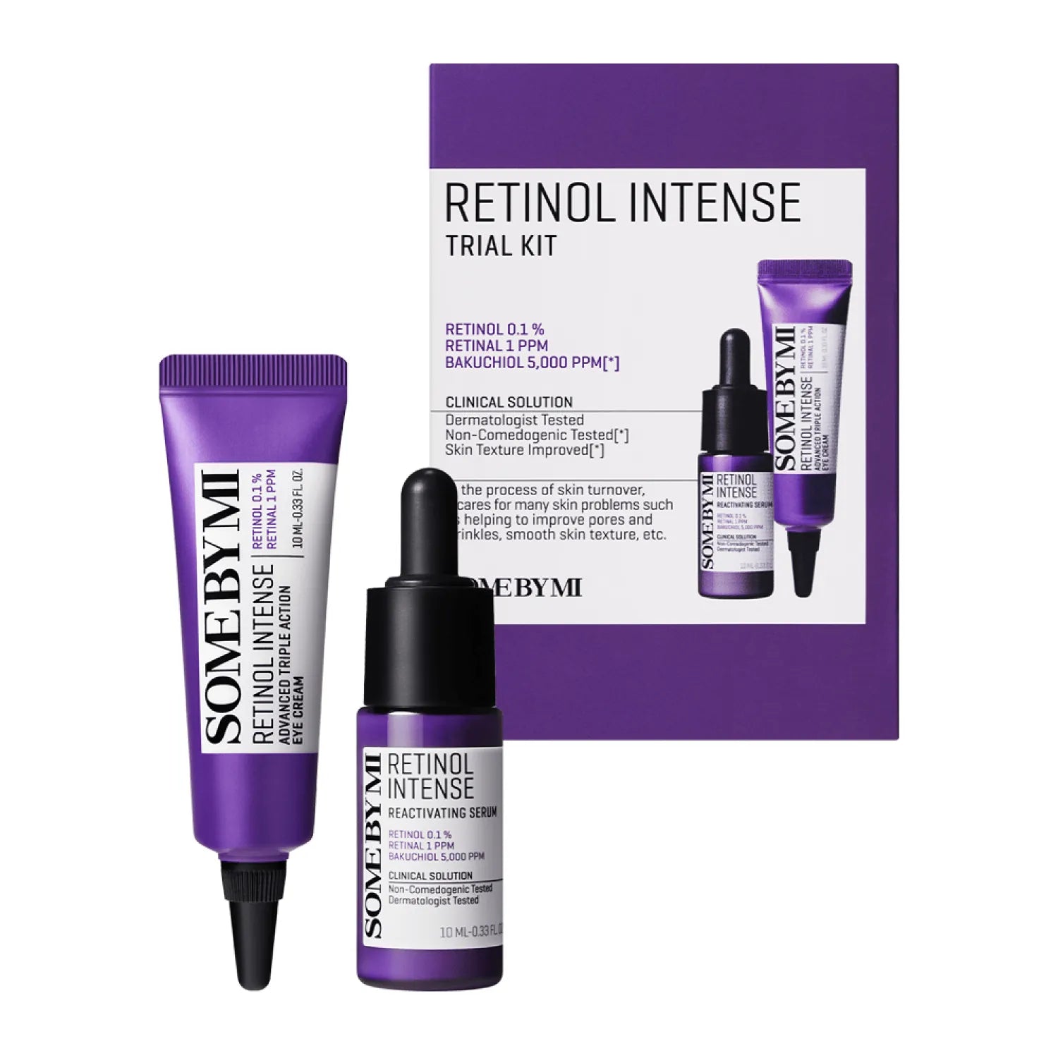 Some By Mi Retinol Intense Advanced Triple Action Eye Cream & Serum - 2pc