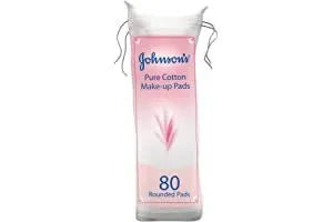 Johnson's Pure Cotton Pads, Pack of 80