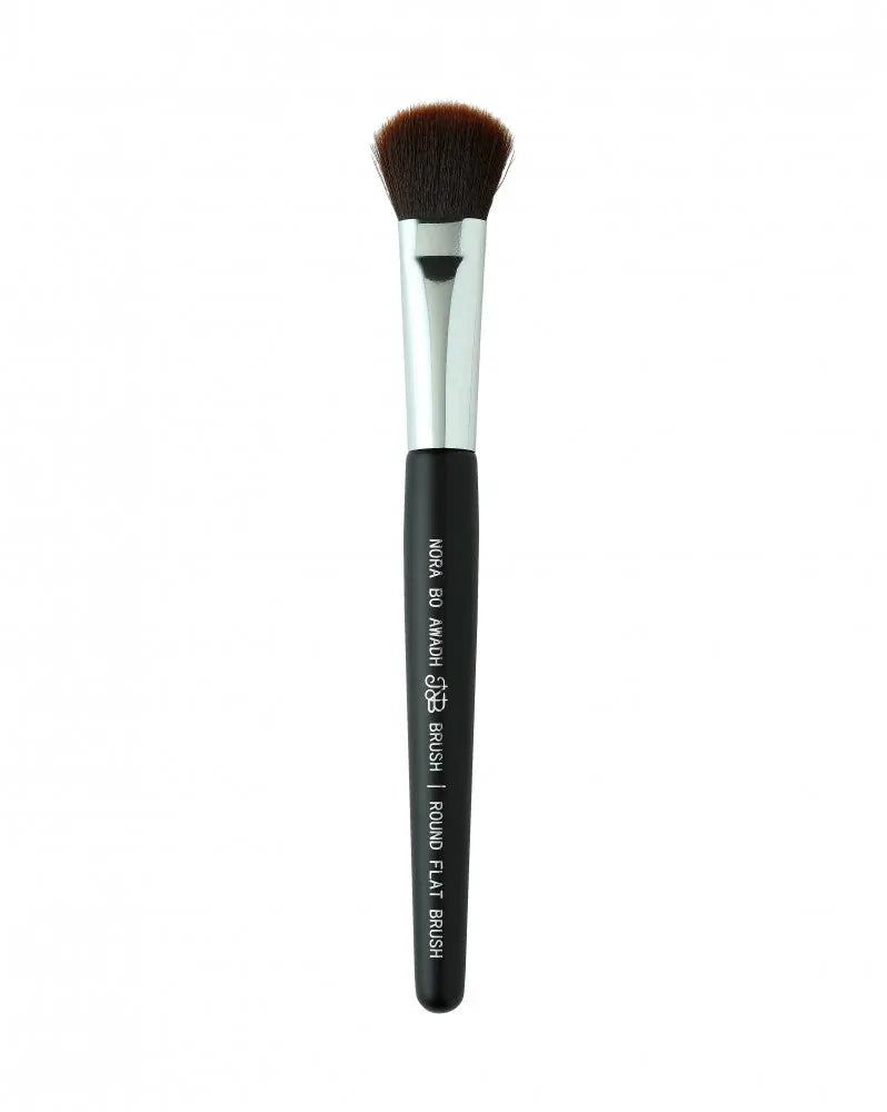 Roud Flat Brush - by Nora Bo Awadh