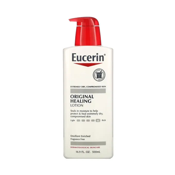 Eucerin Original Healing Soothing Repair Lotion, Fragrance-Free Body Lotion for Very Dry Skin - 500 ml